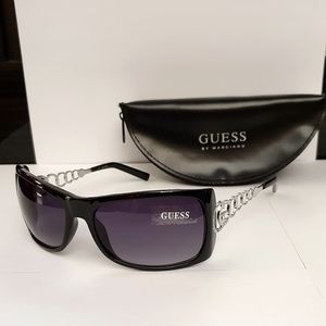 Guess Sunglasses in Black and Silver